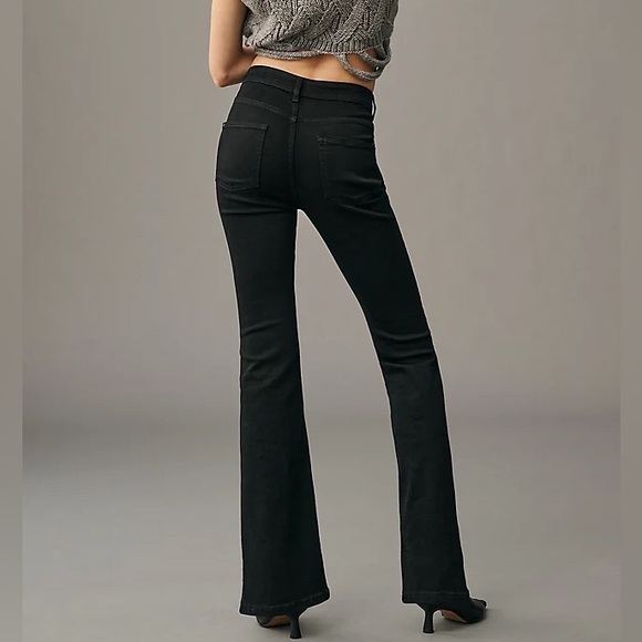 Pilcro the icon flare jean flawed** black sz 29 - Picture 2 of 8